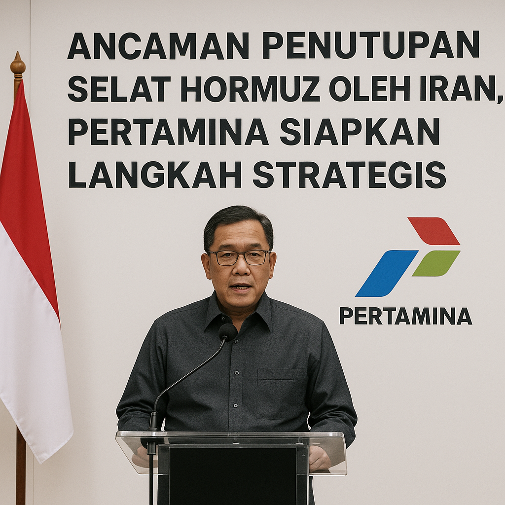 Ancaman Penutupan Selat Hormuz oleh Iran, Pertamina Siapkan Langkah Strategis