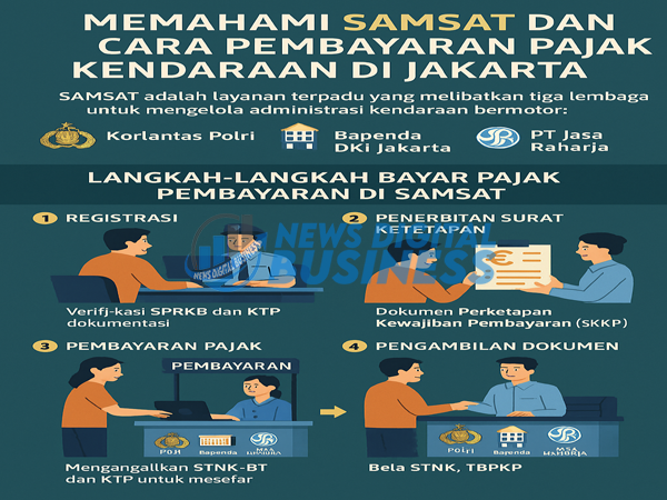 Bayar Pajak Kendaraan Disamsat
